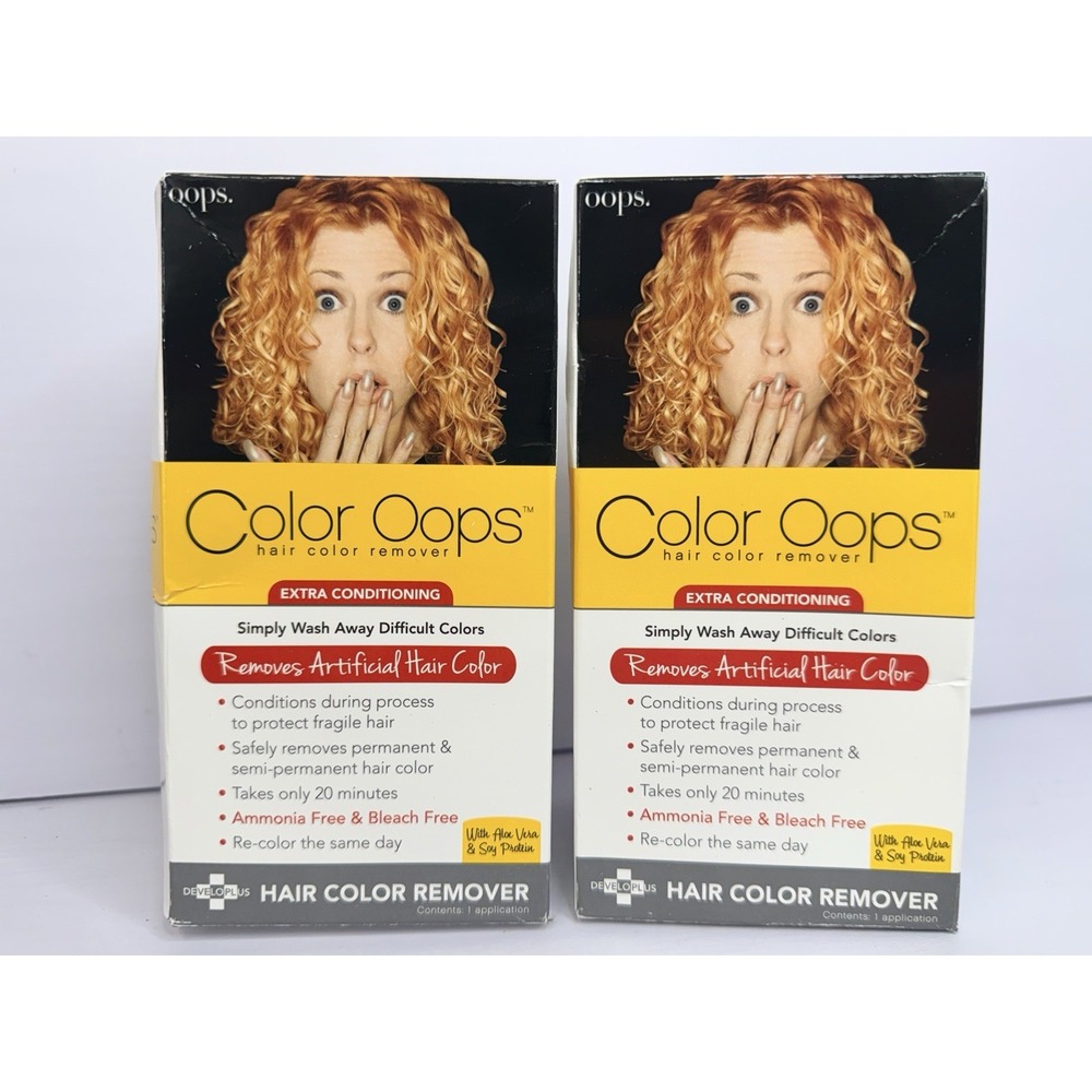 Color Oops Extra Conditioning Hair Color Remover All Hair Colors 2PK